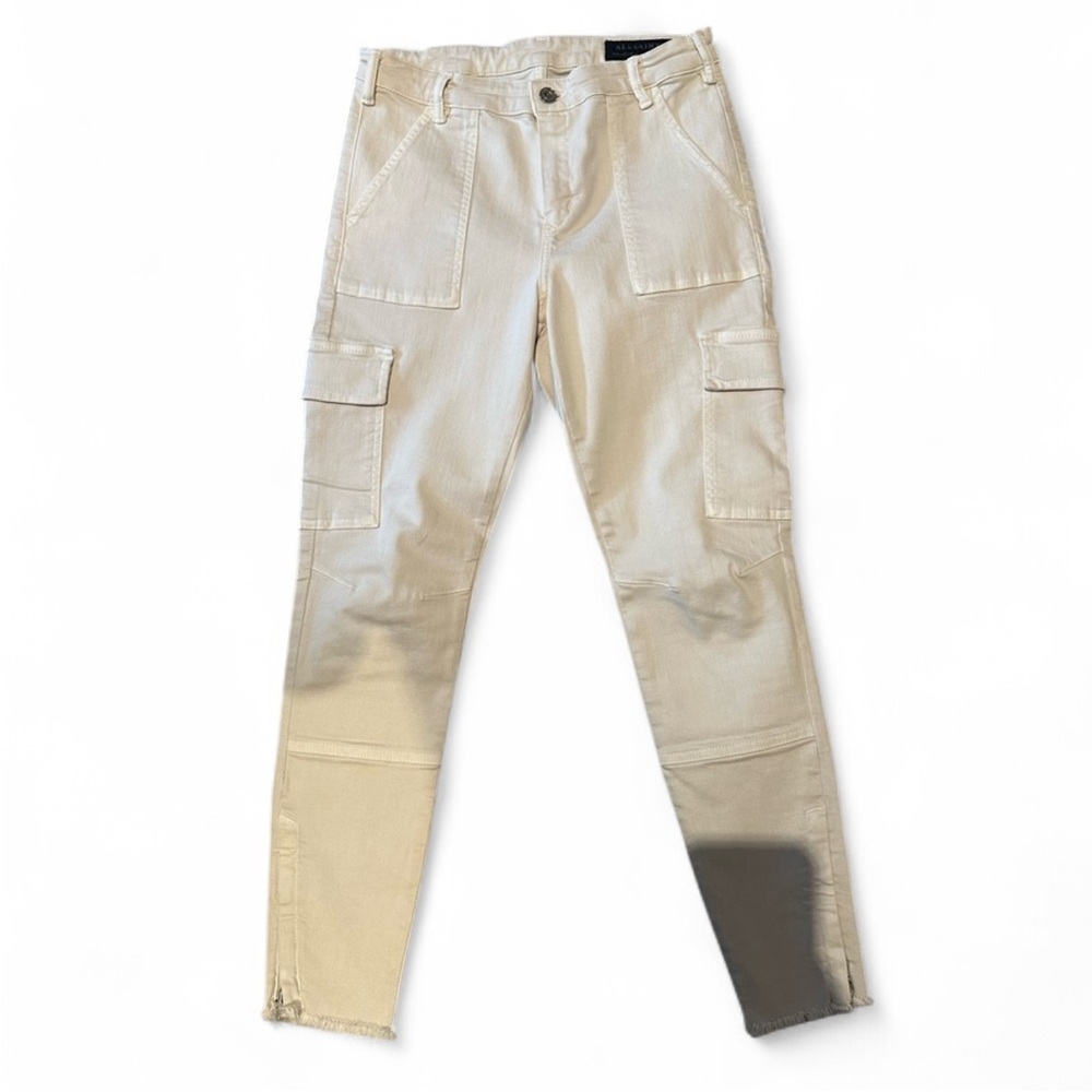 ALLSAINTS WHITE JEANS